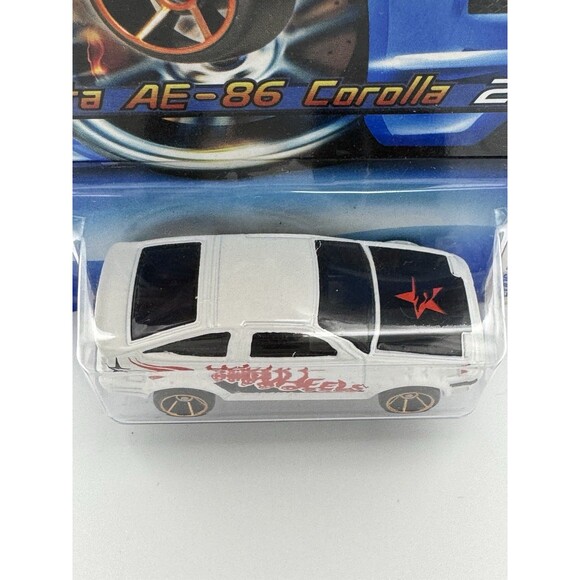 Hot Wheels Toyota AE-86 Corolla 2006 First Editions White 1:64 Collector 2/38 - Picture 5 of 7